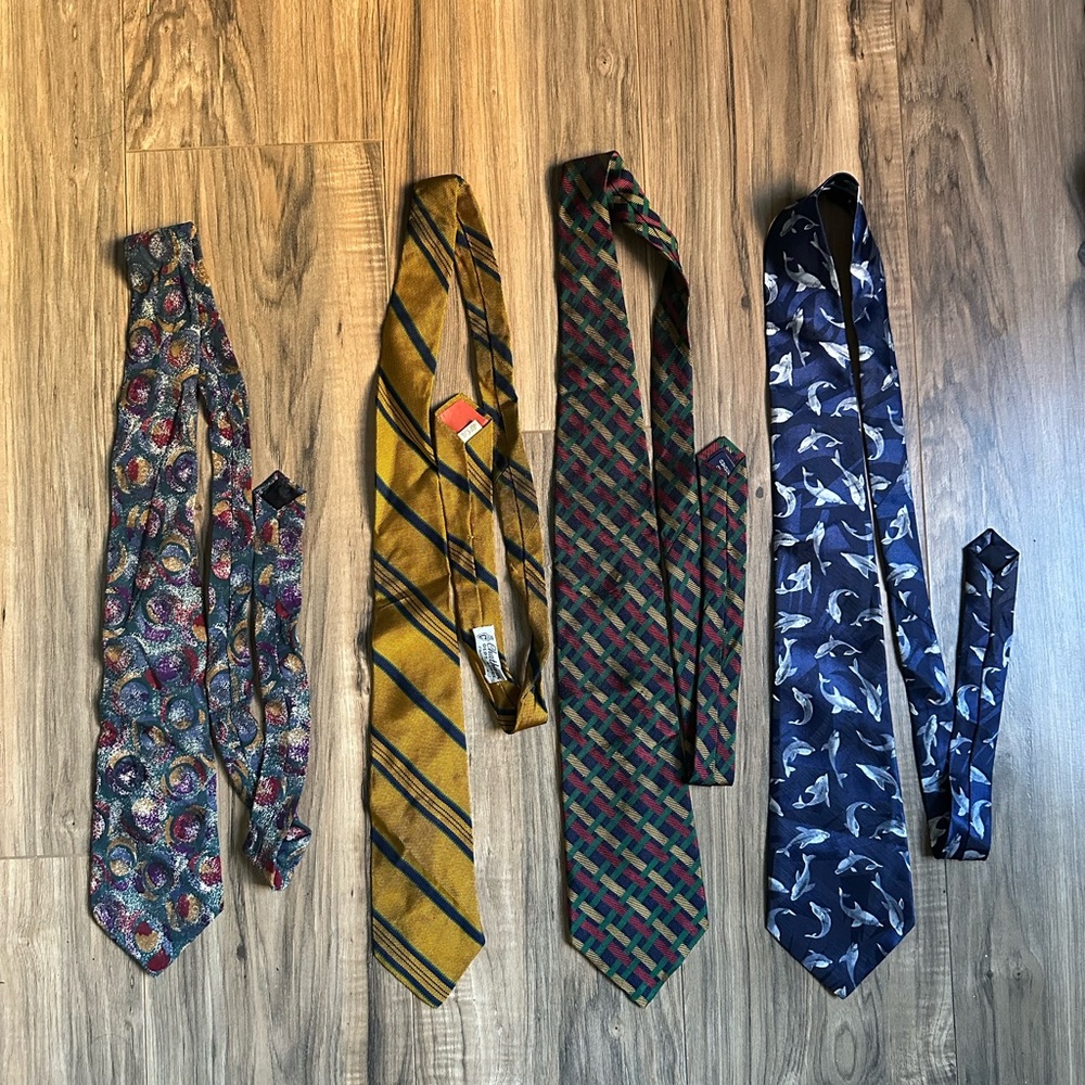Men's Multicolor Tie Set